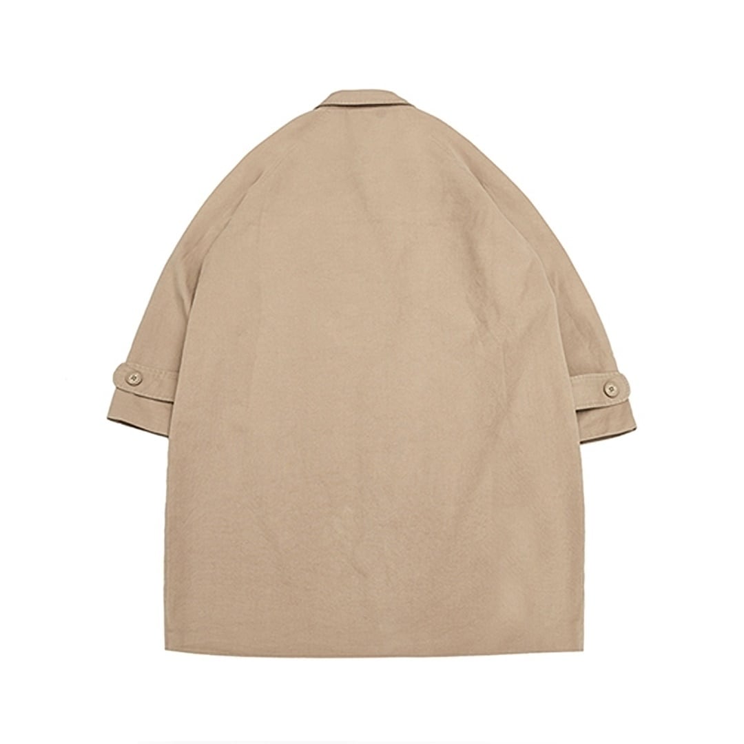Mid-Length Coat with Quilted Liner HL1893