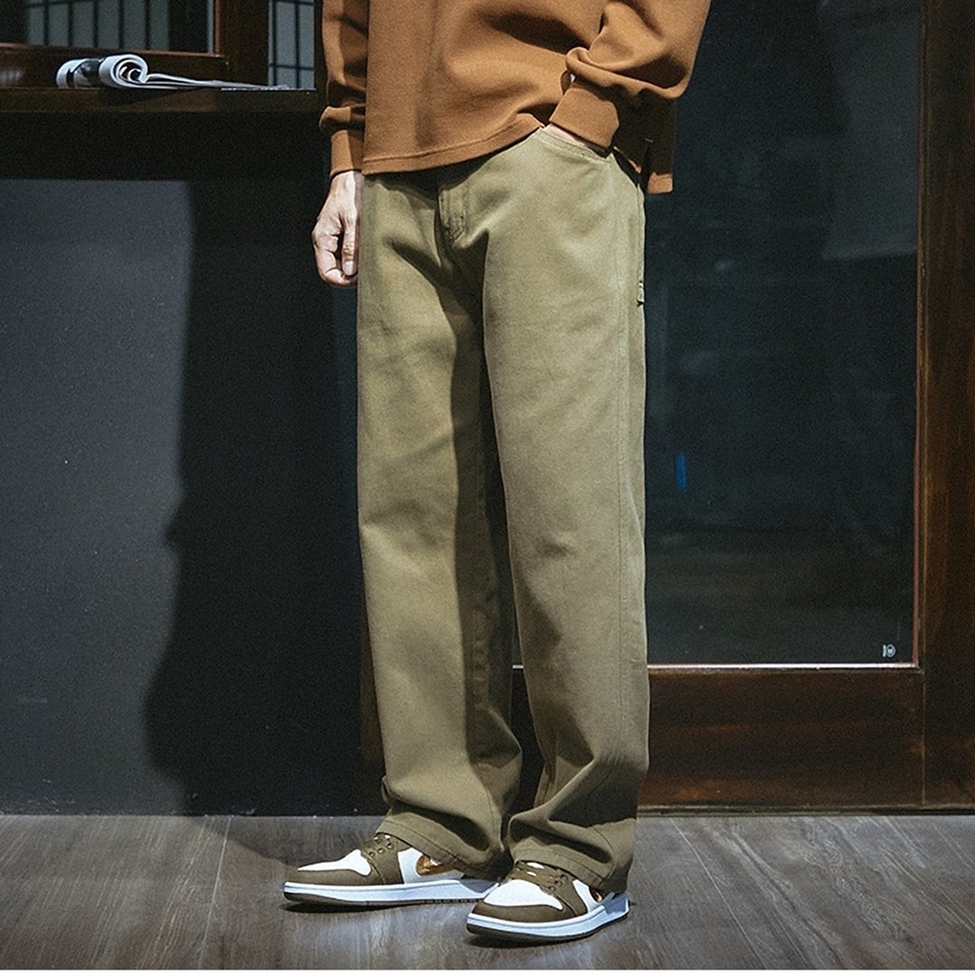 ルーズストレートパンツ HL1948