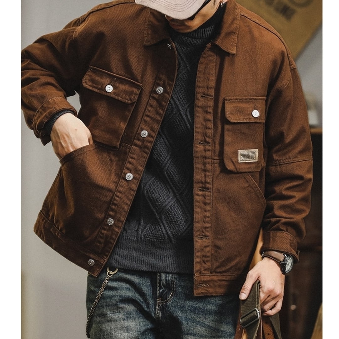 Retro denim jacket HL1955