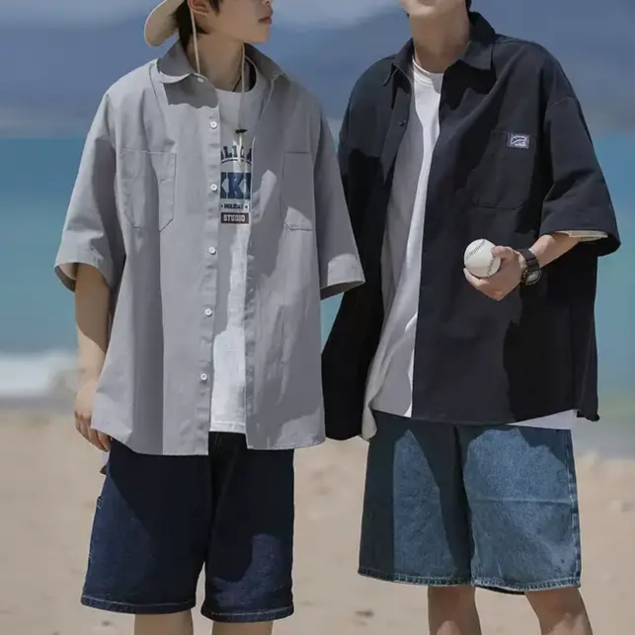 Half-Sleeve Casual Shirt HL1676