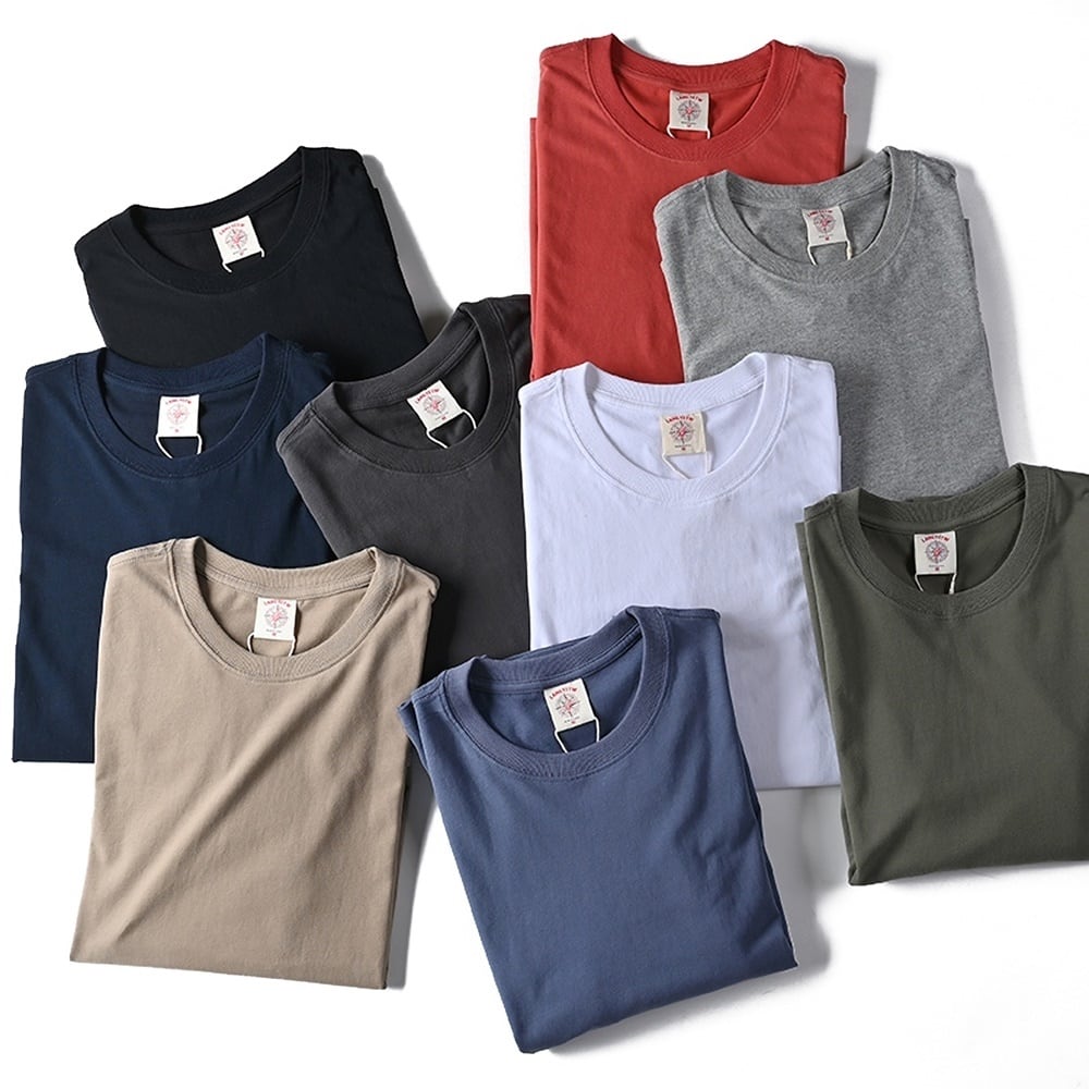 Round neck basic T-shirt HL2312
