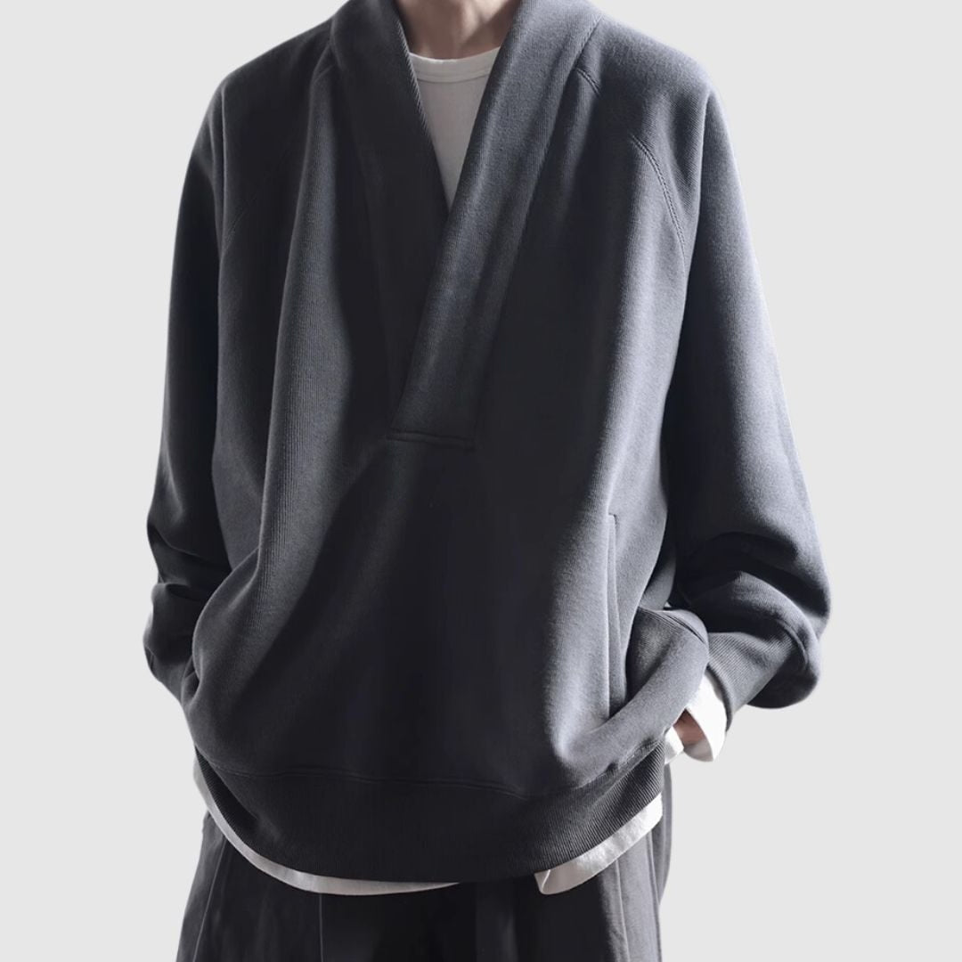 V neck sweatshirt HL2206