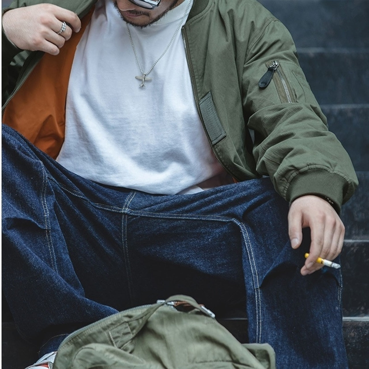 MA−1 jacket HL1543