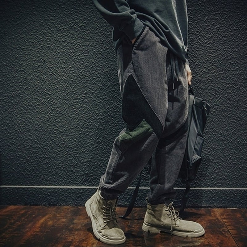 Corduroy casual pants HL2234
