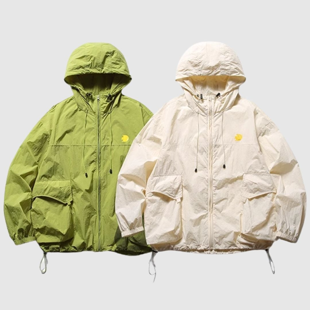 Casual nylon parka HL2388