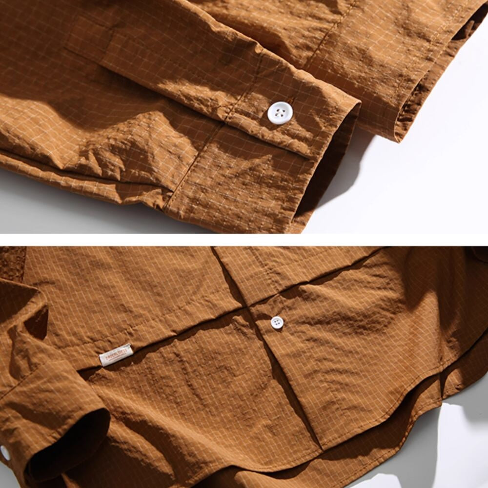 Check pattern shirt HL2385