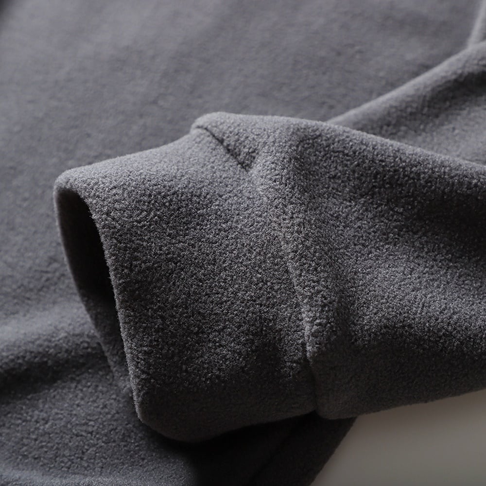 Crew neck fleece tops HL2314