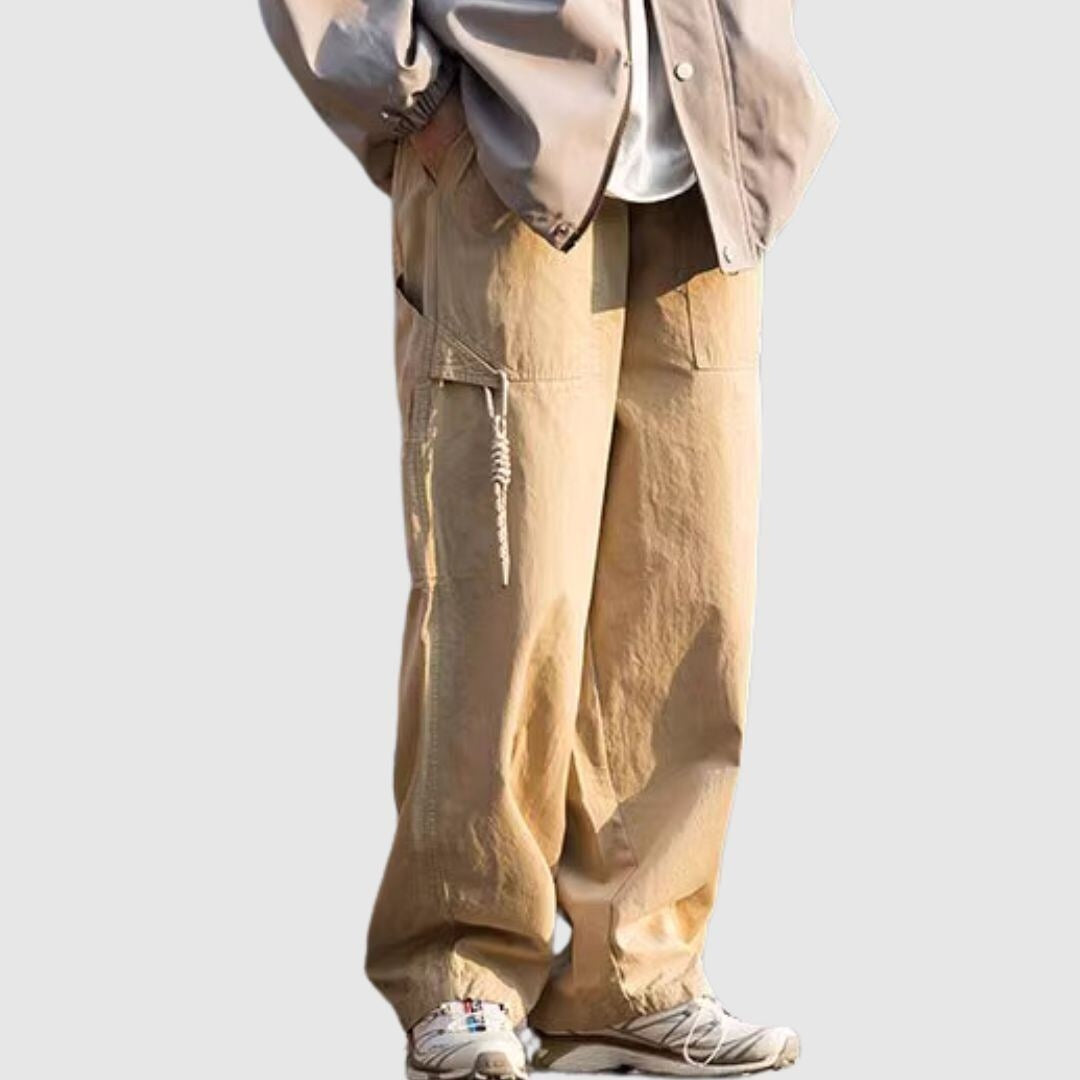 Loose casual straight pants HL2193
