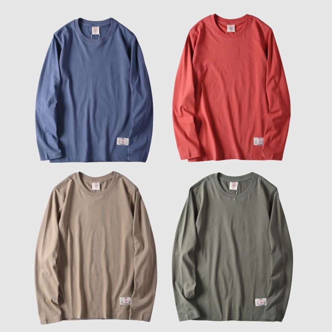 Round neck basic T-shirt HL2313