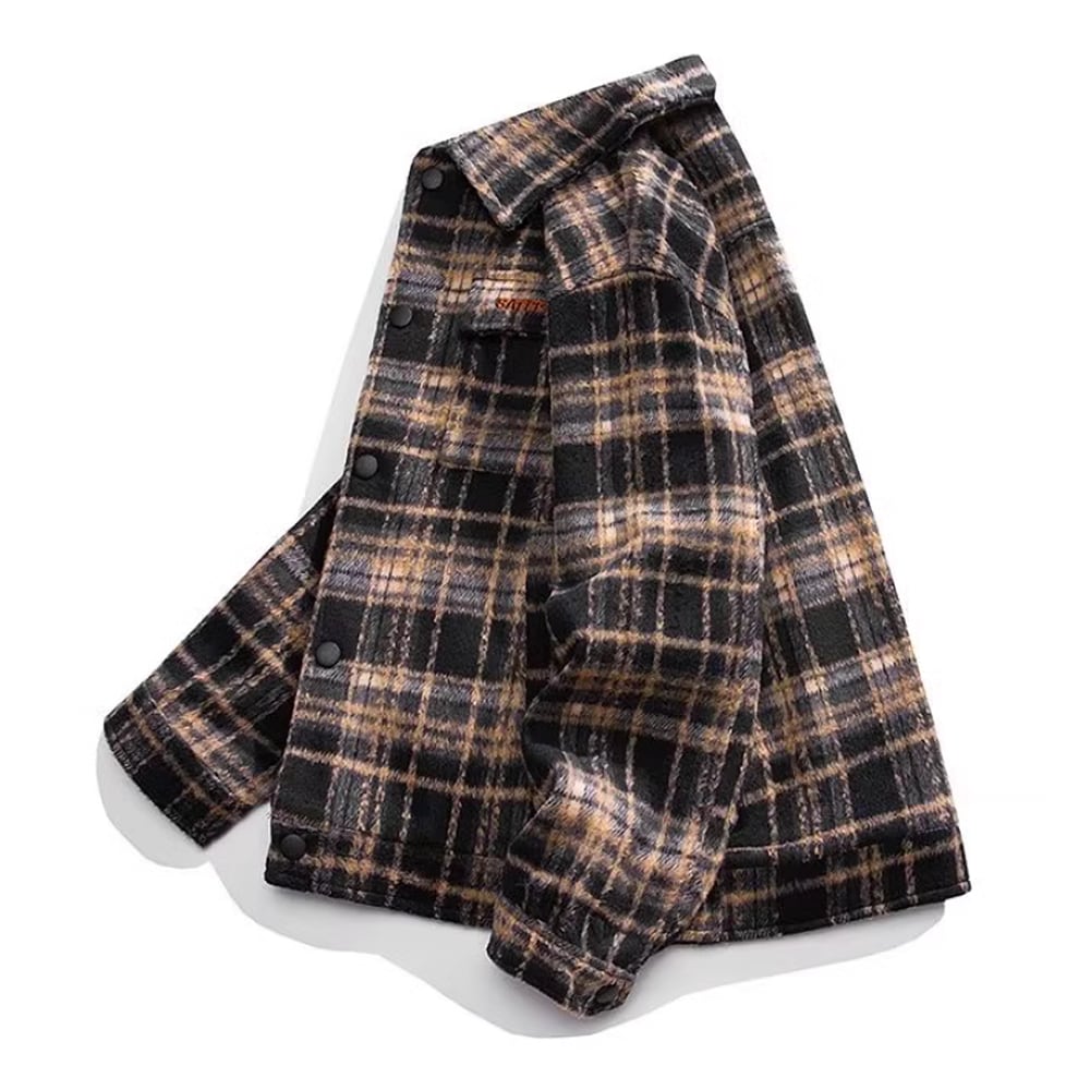 Retro check jacket HL2303