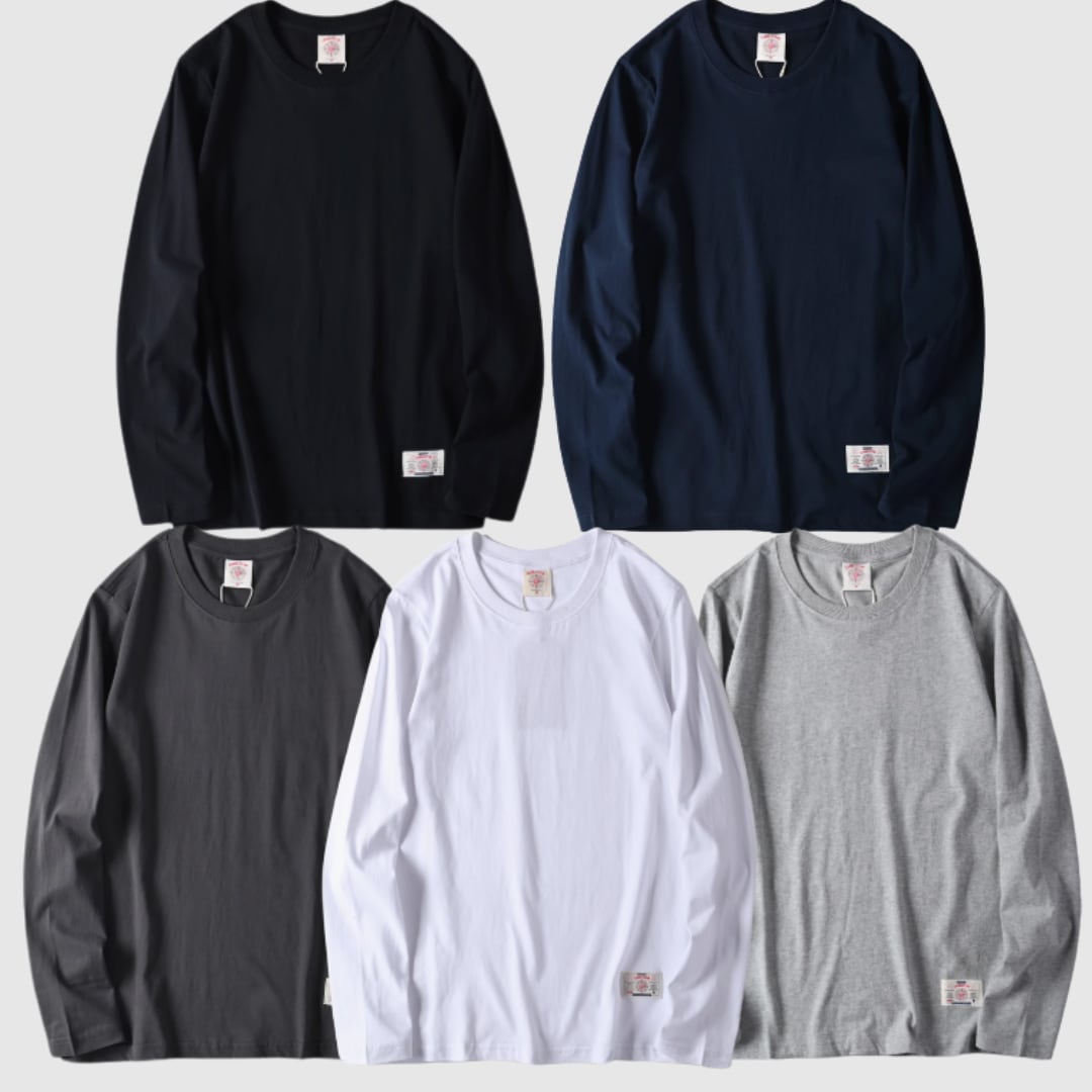 Round neck basic T-shirt HL2312