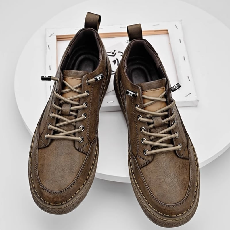 Casual leather shoes HL2232