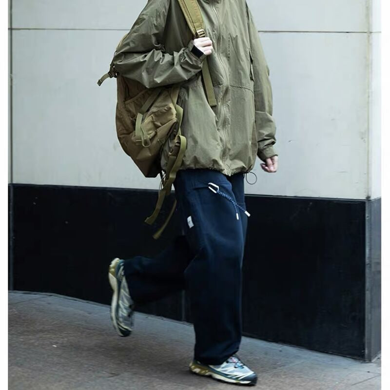 Loose casual straight pants HL2193