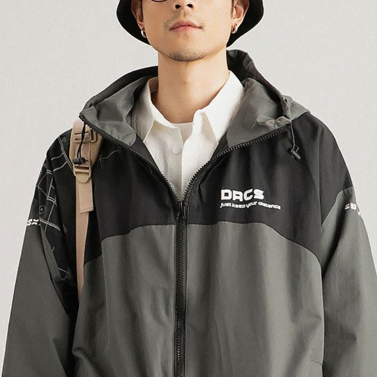투톤 컬러 재킷 HL1197