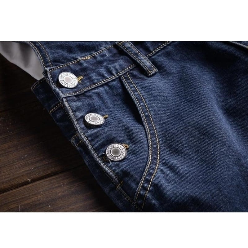 Retro Denim Overalls HL2044