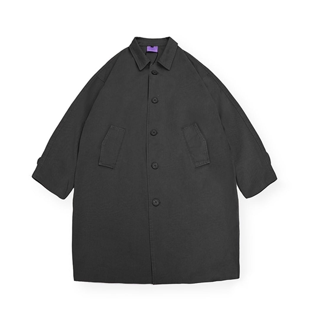 Mid-Length Coat with Quilted Liner HL1893