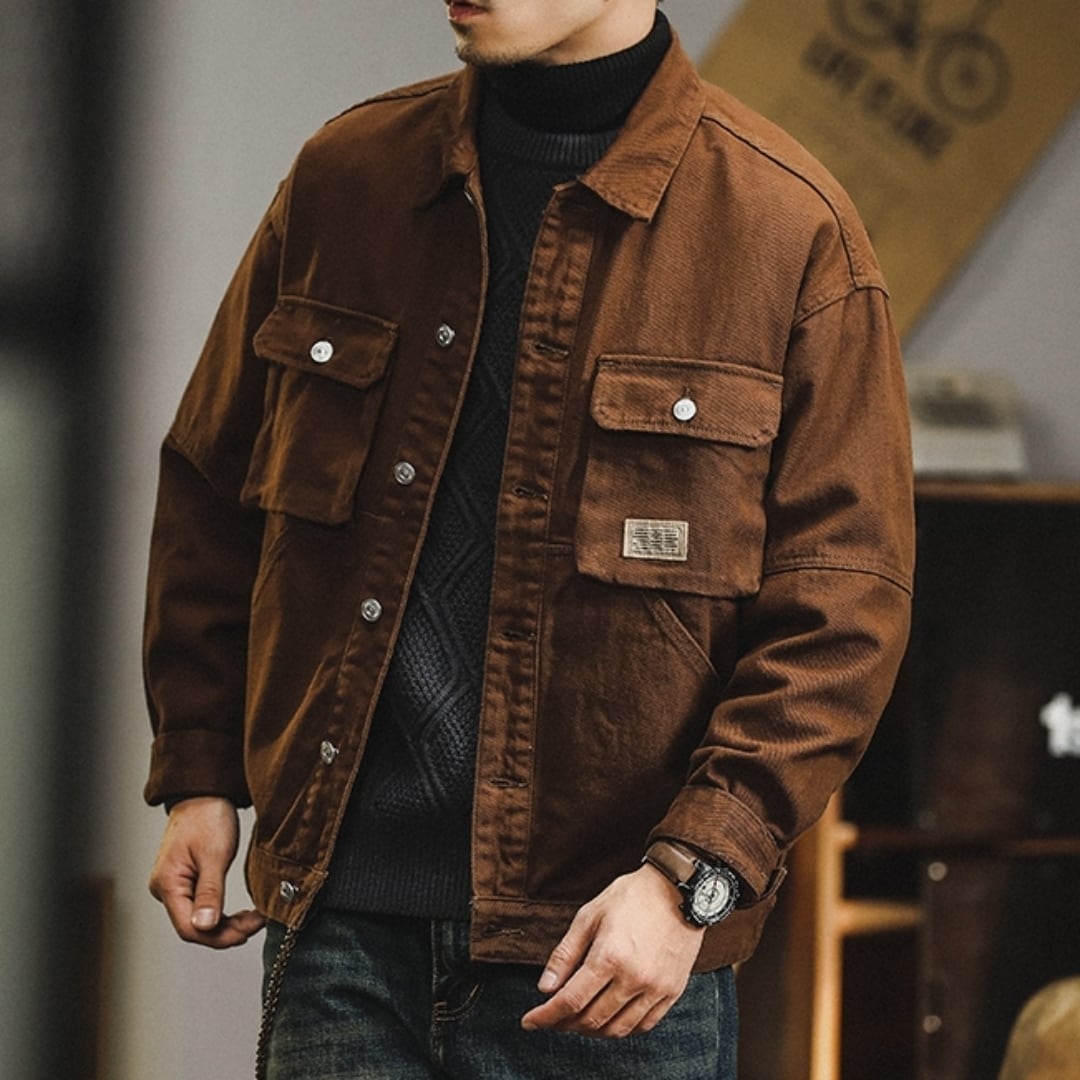 Retro denim jacket HL1955