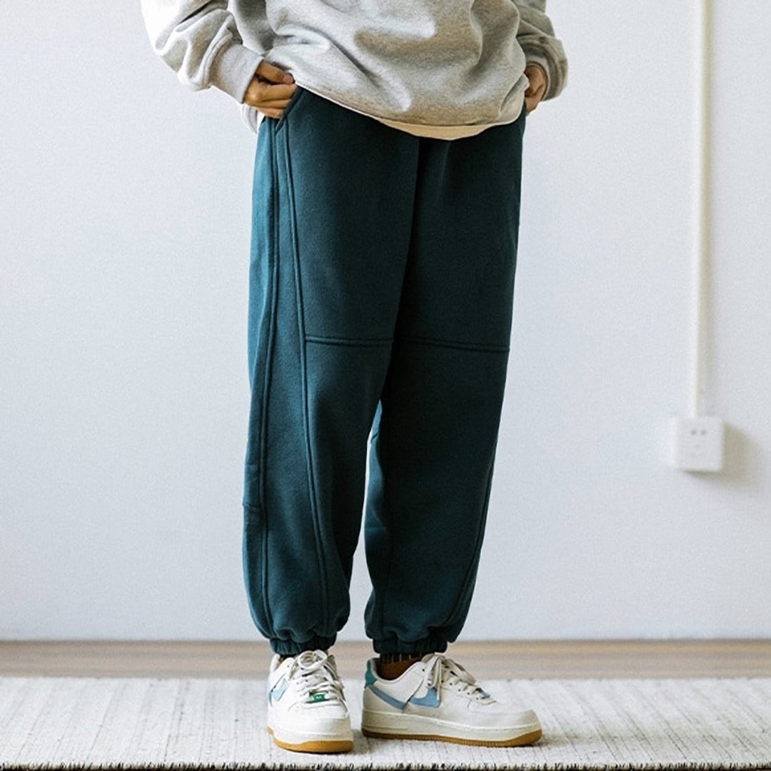 スイッチングデザインスウェットパンツ HL1966