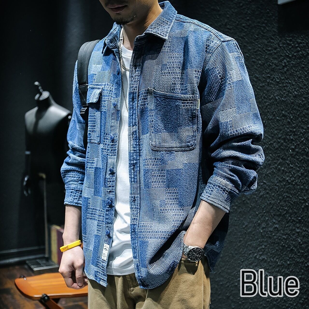 Casual denim shirt HL1778