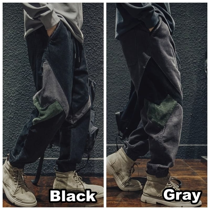 Corduroy casual pants HL2234