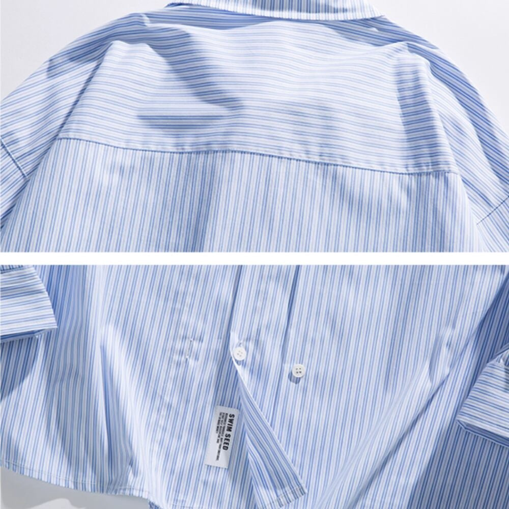 Blue striped shirt HL2384