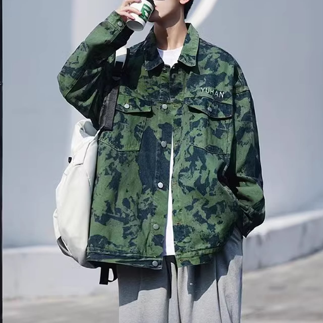 Camouflage military jacket HL1858