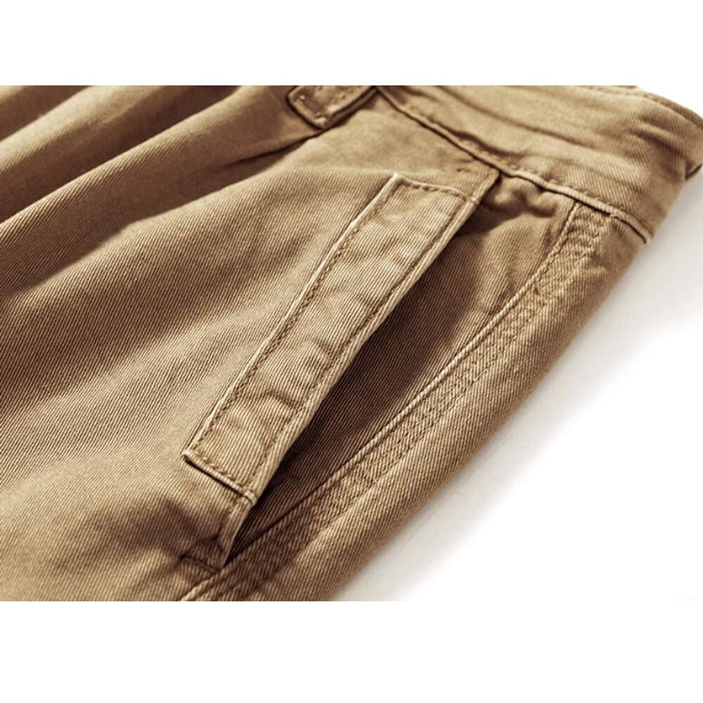 Basic straight pants HL2378