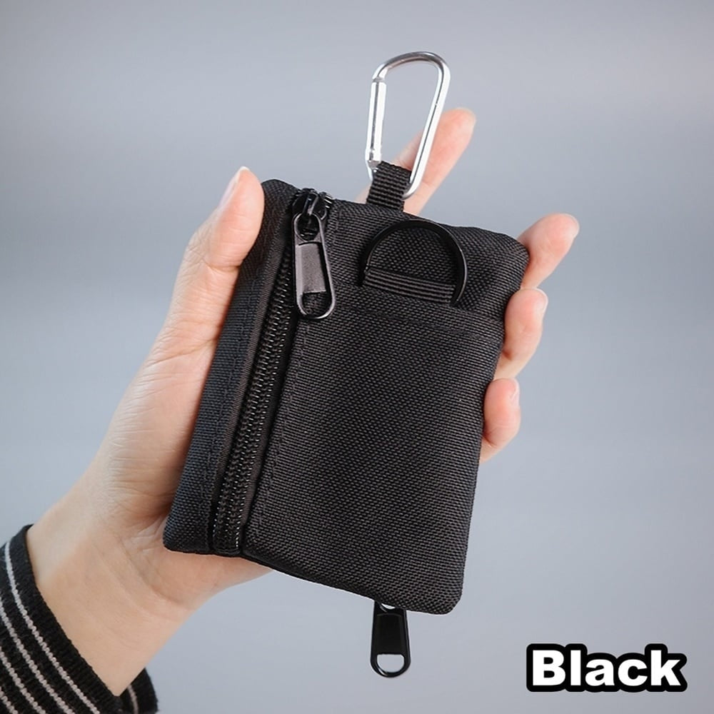 Coin case with carabiner HL2330