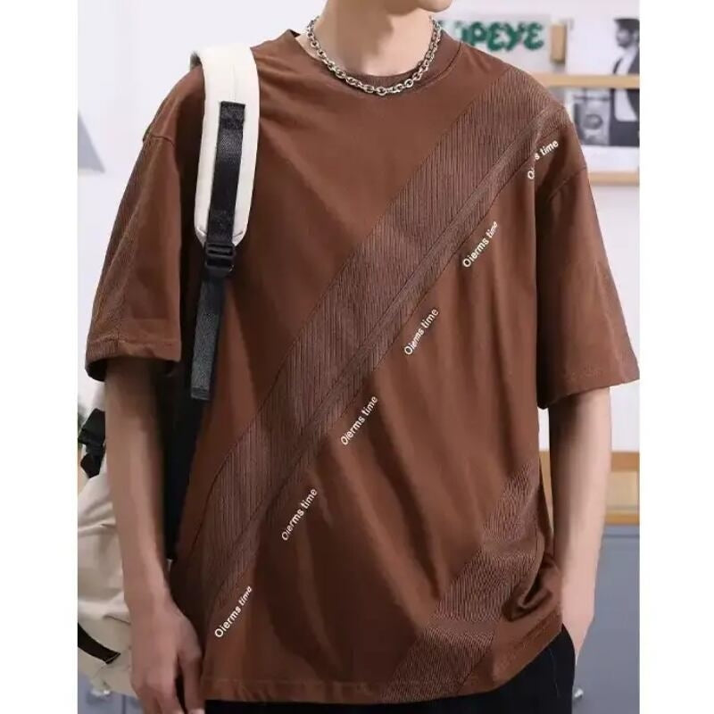 Switching Design T-Shirt HL2032