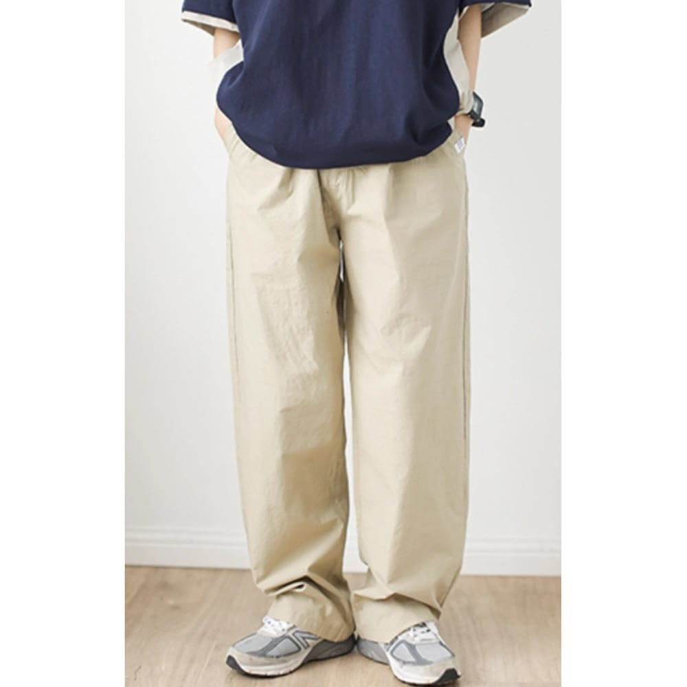 Loose straight pants HL2395