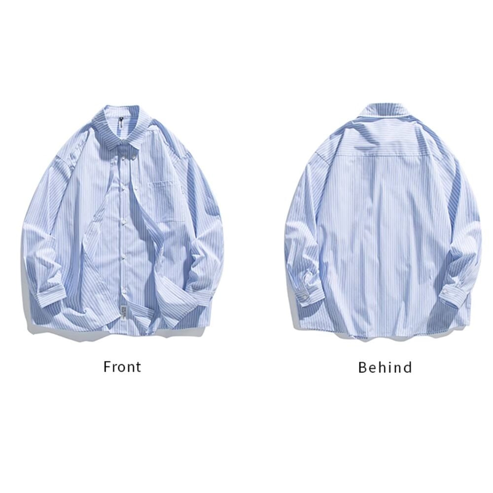 Blue striped shirt HL2384