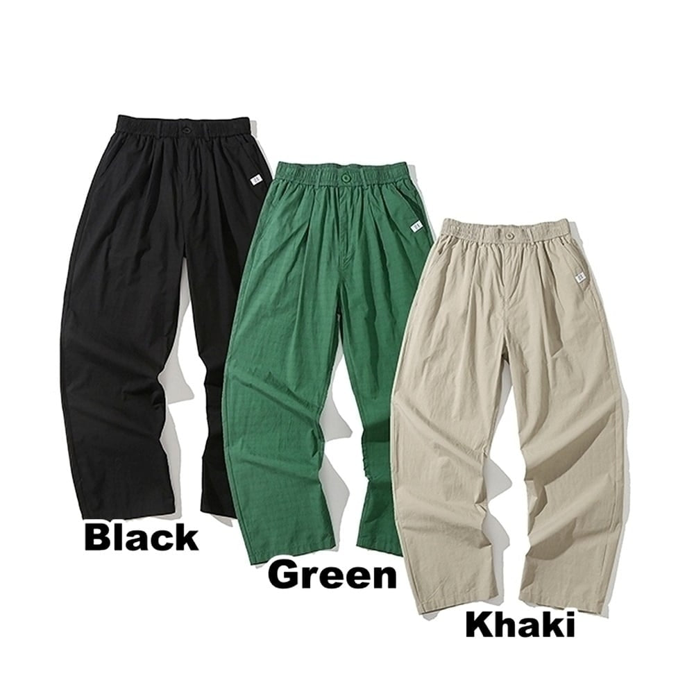 Loose straight pants HL2395