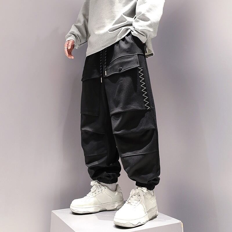 Multi-Pocket Casual Pants HL1842