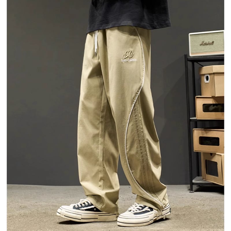 Loose Casual Straight Pants HL1845
