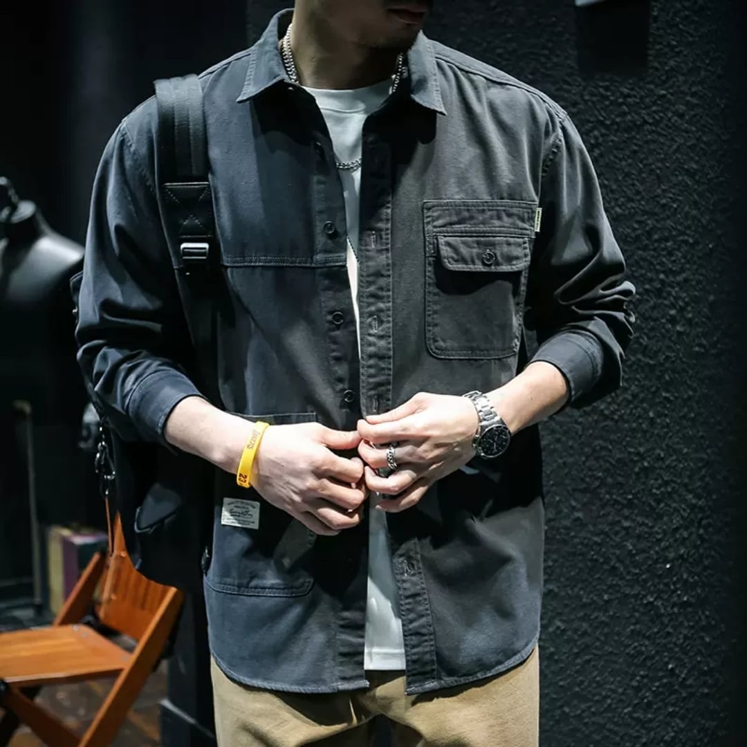Asymmetrical Casual Shirt HL2006