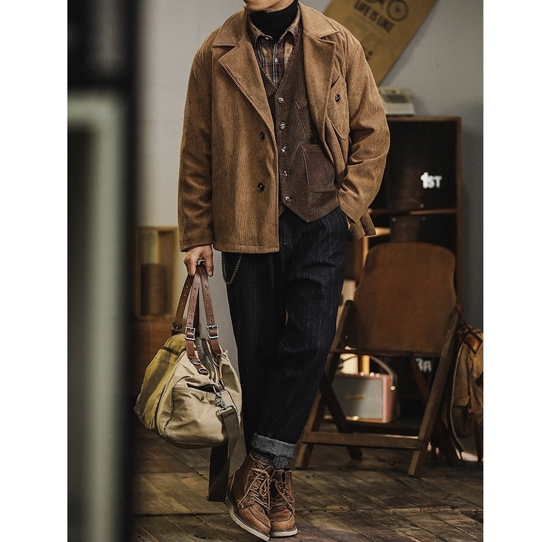 corduroy jacket HL1956