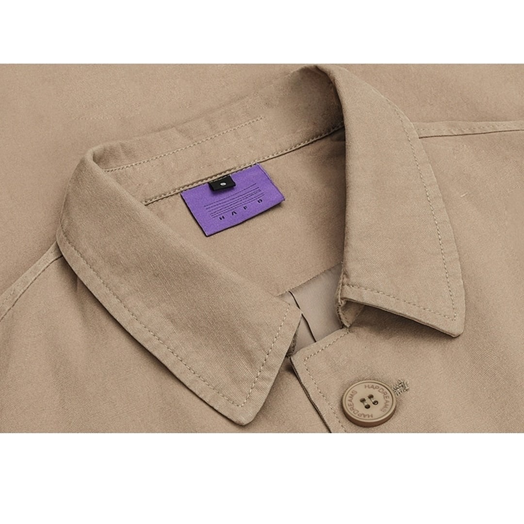 Mid-Length Coat with Quilted Liner HL1893