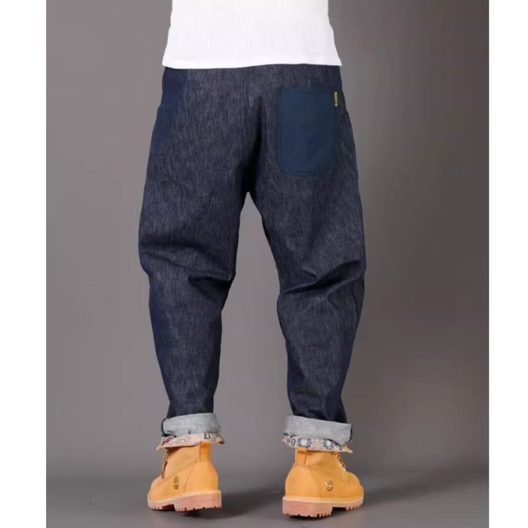 Casual Tapered Denim Pants HL1974