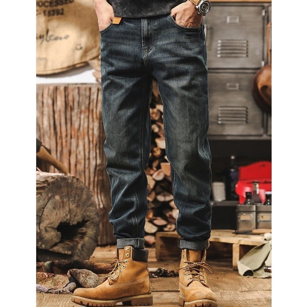 Straight denim jeans HL2410