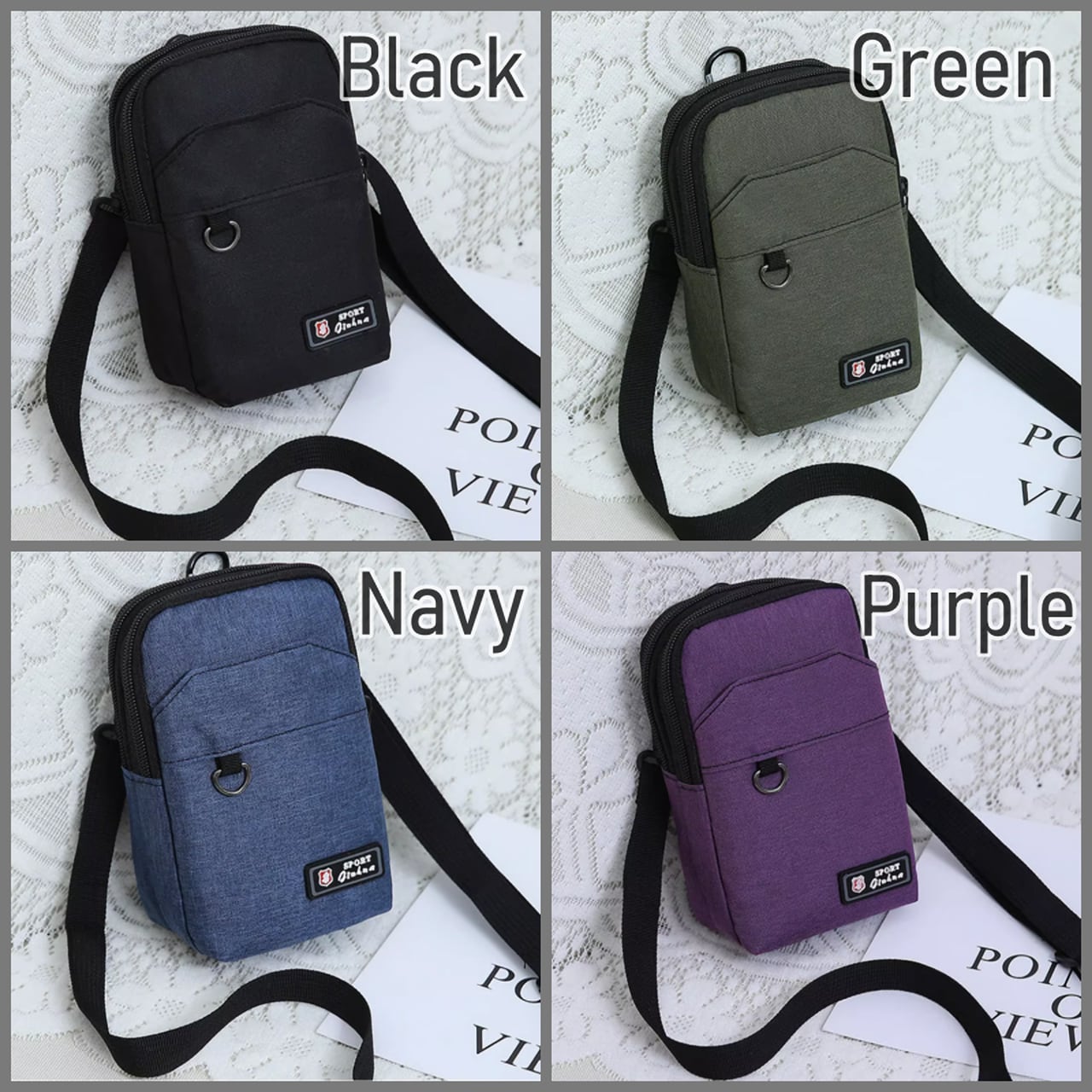 シンプルメッセンジャーバッグ HL1711