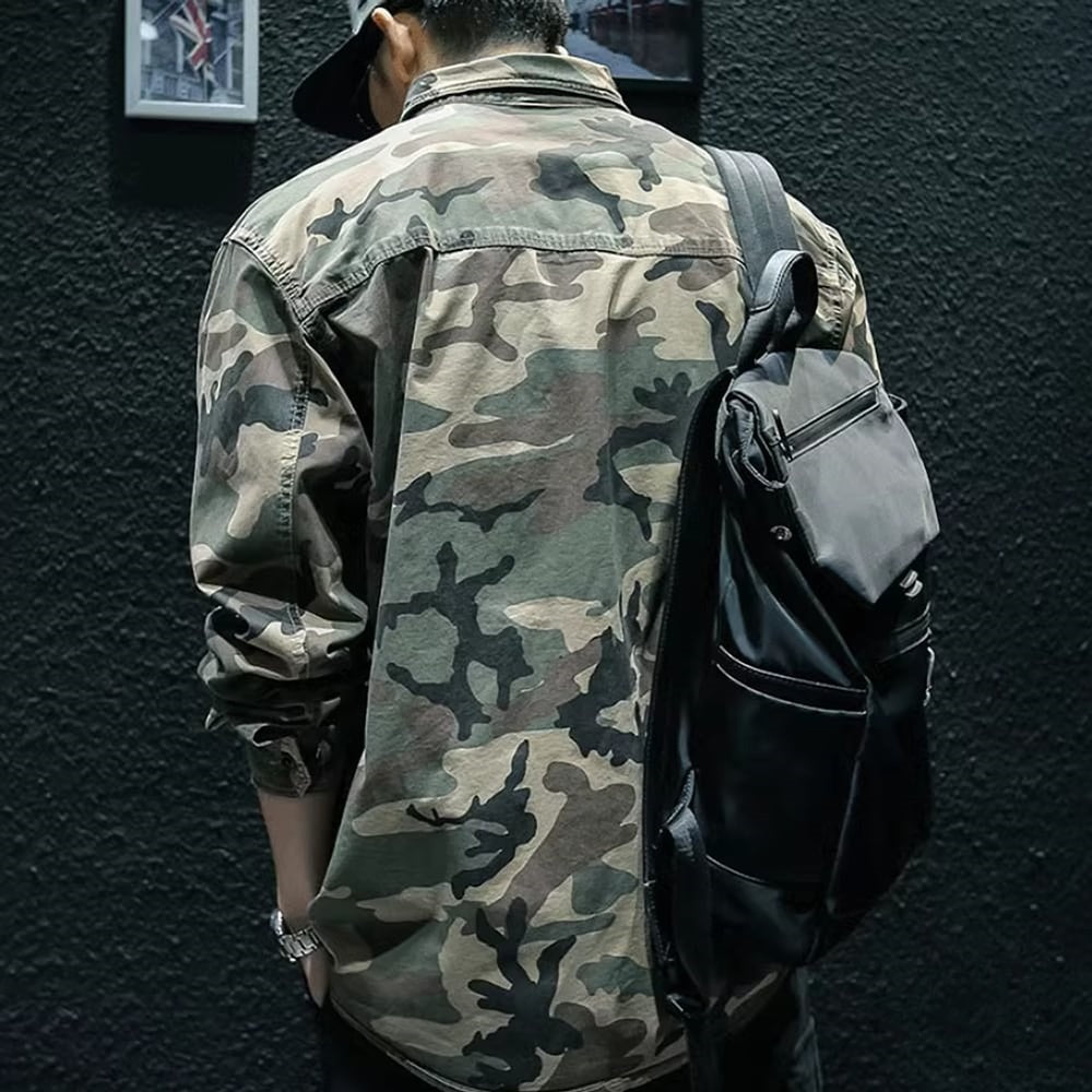 Camouflage pattern shirt HL2450
