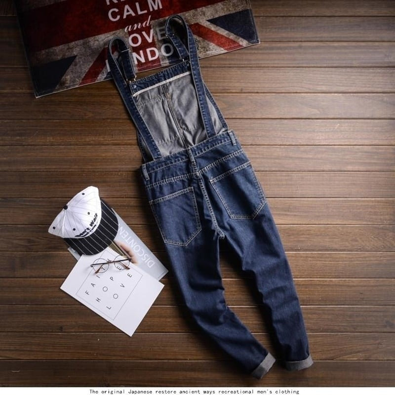 Retro Denim Overalls HL2044