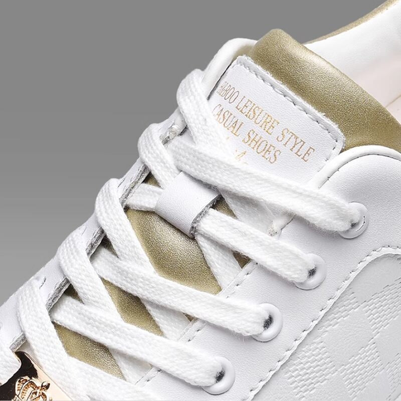 Gold plated sneakers HL2231