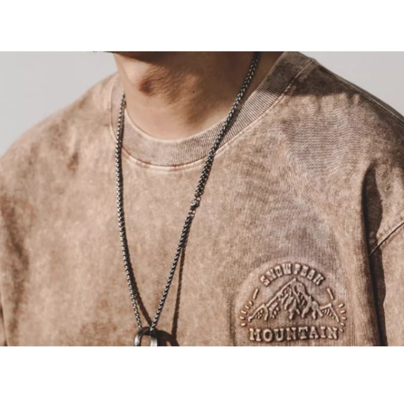 Back Print Loose Casual T-shirt HL2034