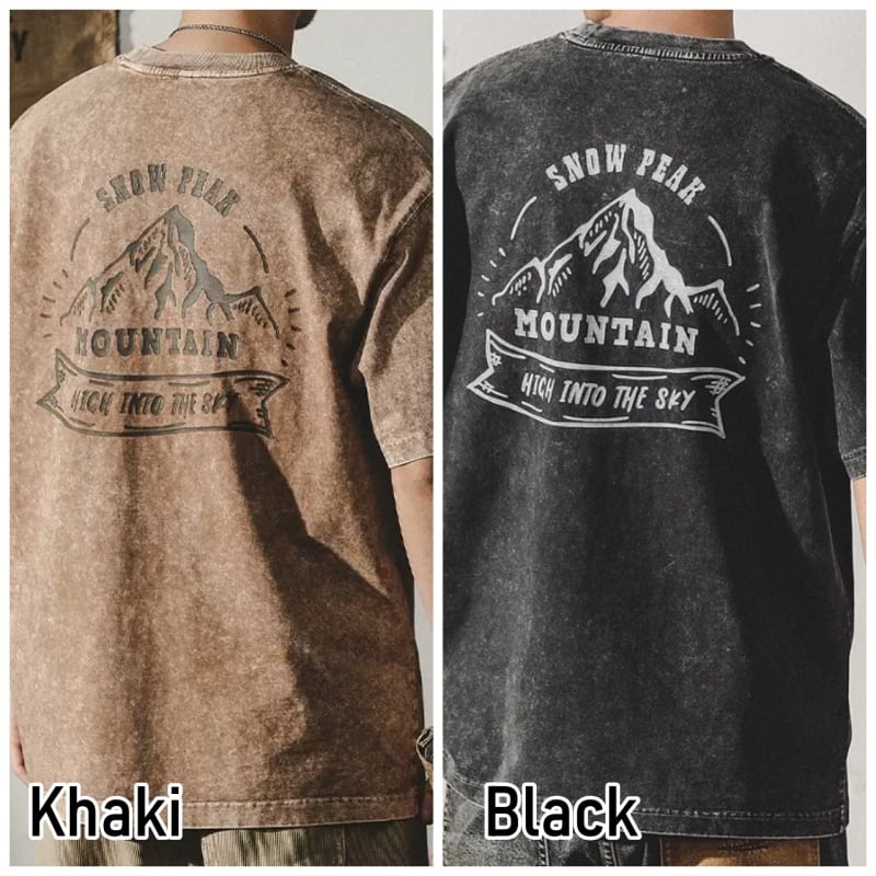 Back Print Loose Casual T-shirt HL2034