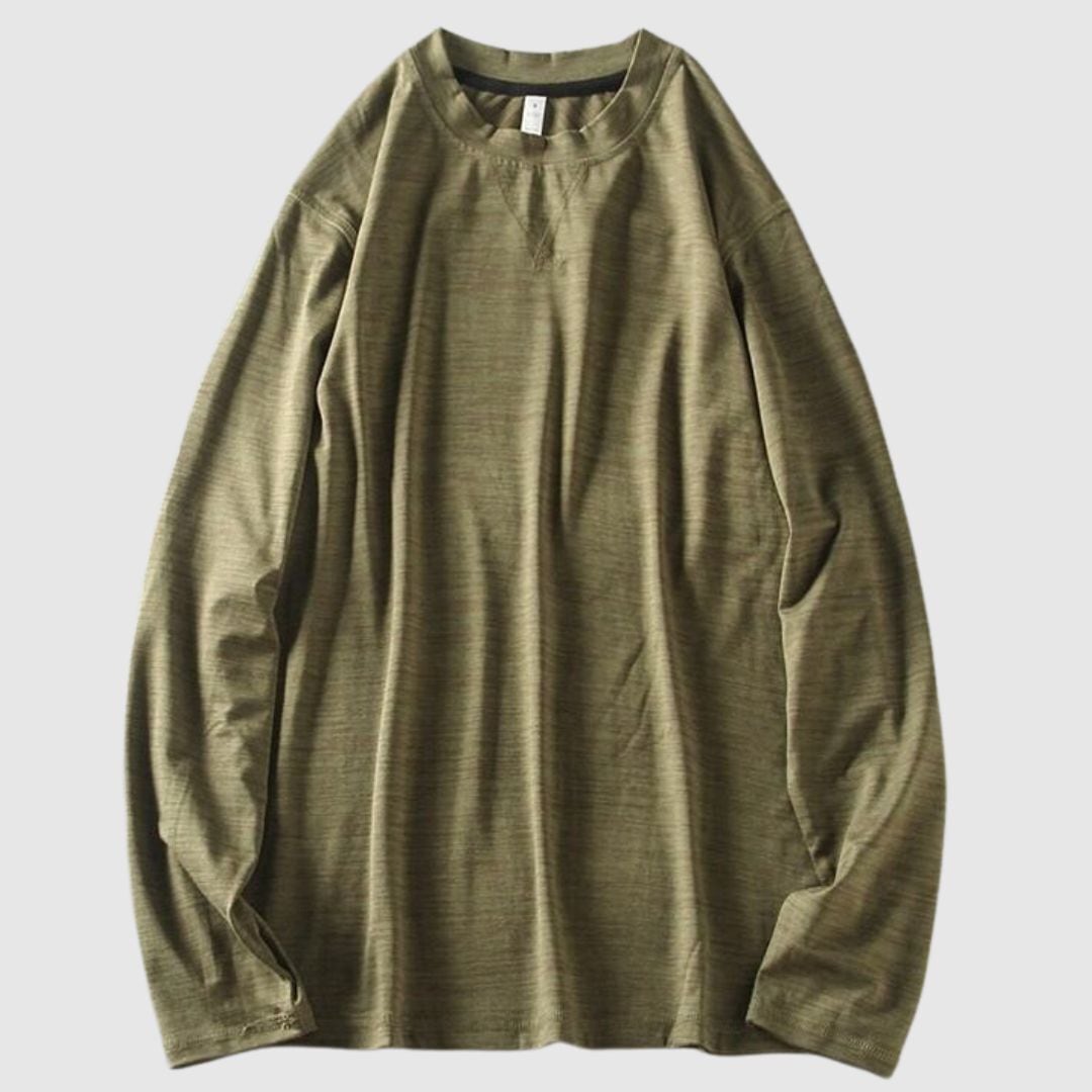 Round neck long sleeve t-shirt HL2142