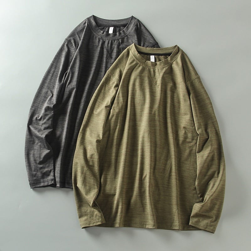 Round neck long sleeve t-shirt HL2142