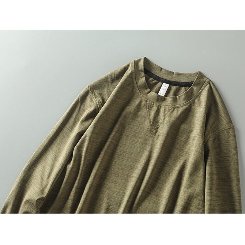 Round neck long sleeve t-shirt HL2142