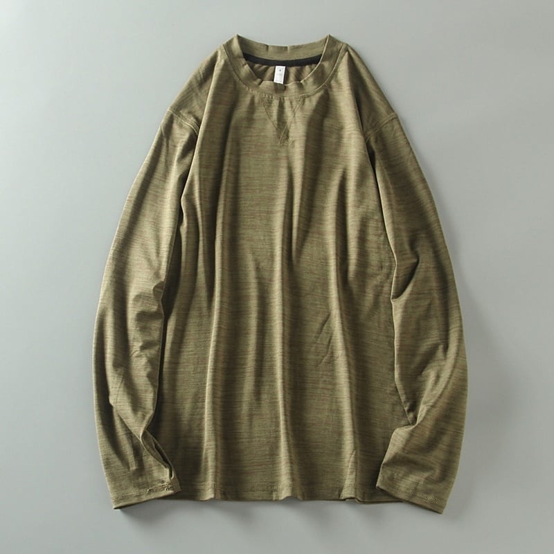 Round neck long sleeve t-shirt HL2142