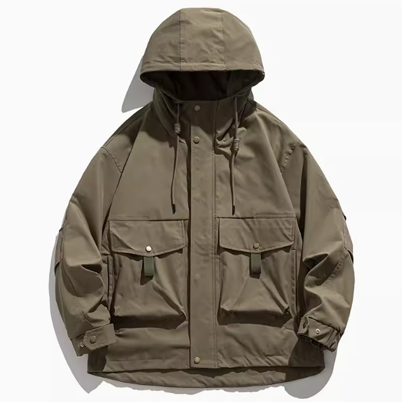 Multi-pocket mountain parka HL2168